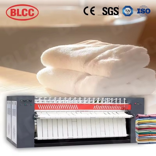 Commercial Laundry Plant Automatic Flatwork Ironer Commercial Ironing Calendar Machine for Bed Sheet Laundry Press