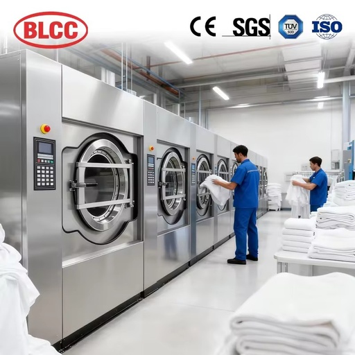 Wholesale Price 100Kg Industrial Medical Hospital Laundry Washing Equipment Commercial Washing Extractor Machine