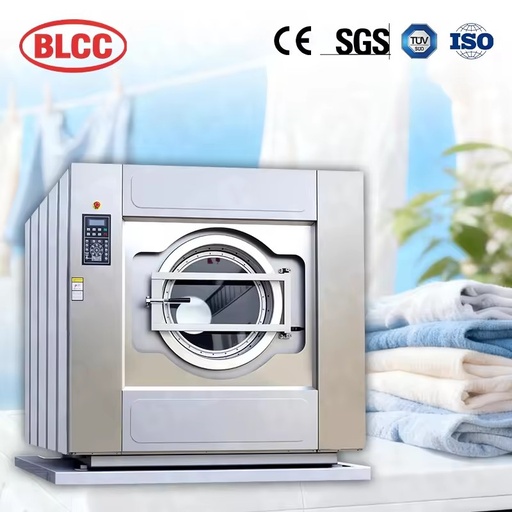 Large Capacity Blanket Washing Machine Automatic Heavy Duty Electric Industrial Laundry Washer for Hotels & Washing Plants