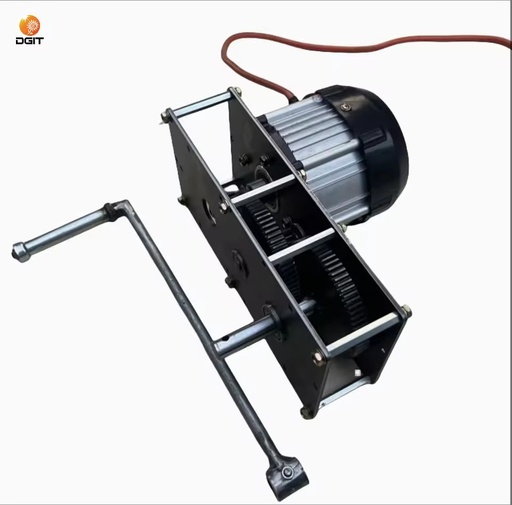 Hand Crank Generator 2kw Single-phase Single-machine Small Power Electricity Generator 220V Full Copper Home