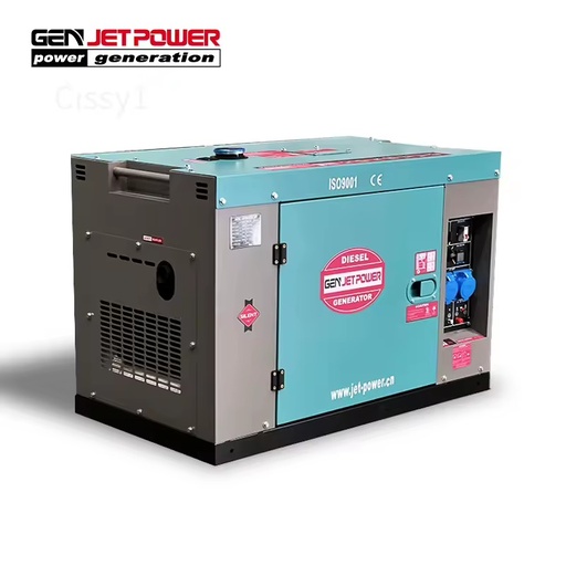 Electricity Emergency 5kw 8kw 10kw 10kva Power Plant Portable Silent Diesel Generator for Home Use