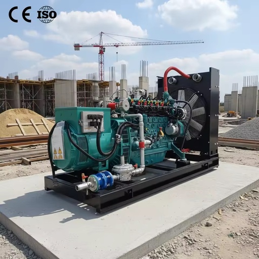 50kW 100kW 150kW 200kW 250kW Natural Gas Generator LPG CNG Biogas Genset Silent Type Water Cooled Power Generator ATS