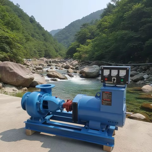 10KW 380V Water Turbine Generator 100-500RPM Free Energy Accept Customization