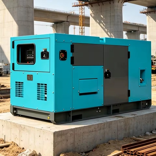 30KVA 50KVA Industrial Diesel Generator 4 Cylinder Alternator Engine 3 Phase Small Electricity Generation for Construction Site