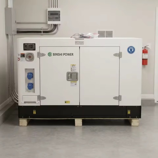 Portable Diesel Generator Set Soundproof Low Rpm Water Cooled Electricity Generation Machines Home Power Plant