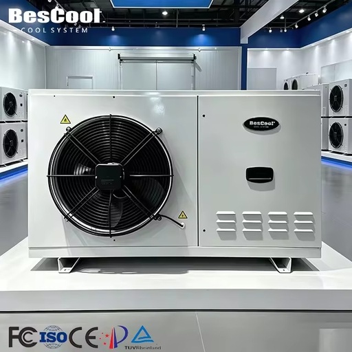 Refrigeration Equipment for Wholesalers Outdoor Box L Type 2hp 3hp 4hp Hermetic Scroll Compressor Condensing Units for Cold Room