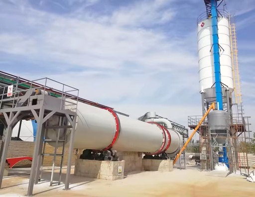 2.5*50m Mini Rotary Kiln with Bearing & Gearbox for Gypsum Lime Kaolin Lithium Ore Dolomite Calcination-Energy Saving