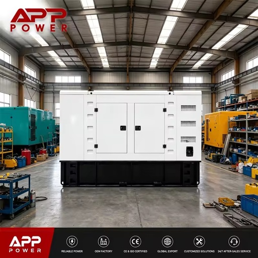 200kva 125kva 150kva Silent Type Diesel Generator OEM Factory Price Voltage 380 400V 50 60HZ Super Silent Open Frame Generator
