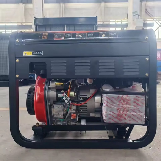 7.5KW 10KW Portable Single Cylinder Diesel Genset Electric Power Generator Set for Reliable Outdoor Use