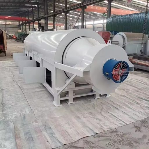 Waste Oil Fired Industrial Drum Roller Air Drying Machine Factory LPG Fired Multi-purpose Fruit Roller Wind Dryer Machine