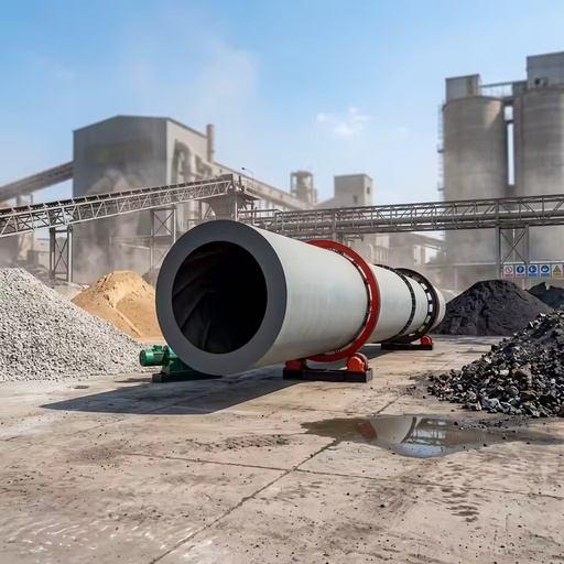 High-output 10t/h Rotary Dryer Energy Saving Drum Machine for Fly Ash Ore Powder and High Moisture Minerals