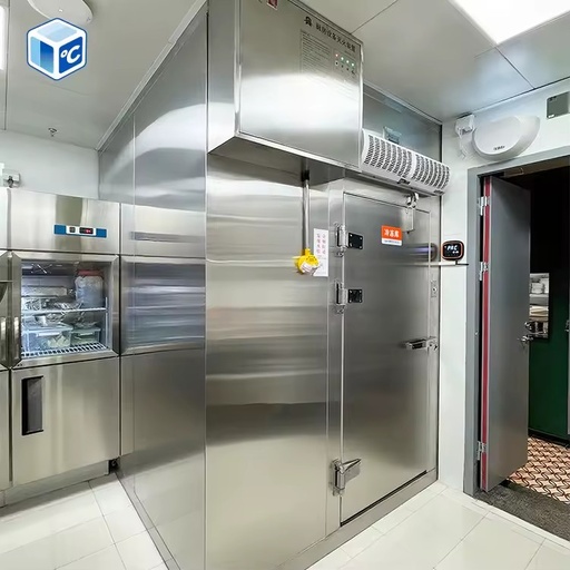 Commercial Blast Freezer Cold Room Storage Intelligent Defrosting 304 Stainless Steel Walk-In Cold Storage Room Equipment