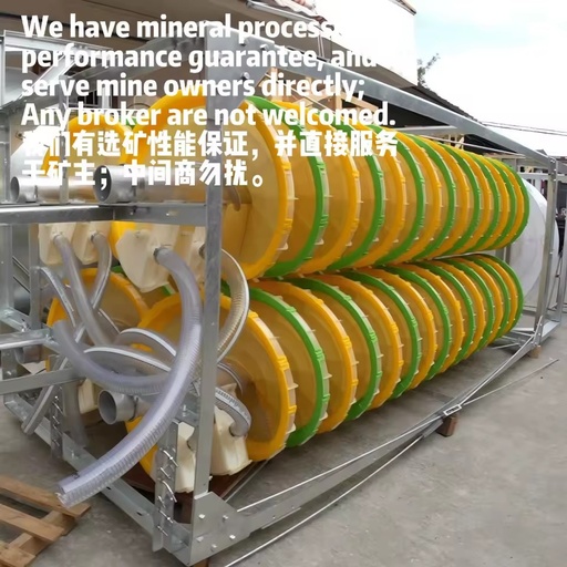 Spiral Chute, Energy Saving & Consumption Reduction, Gravity Separation, Preferred Mining Equipment