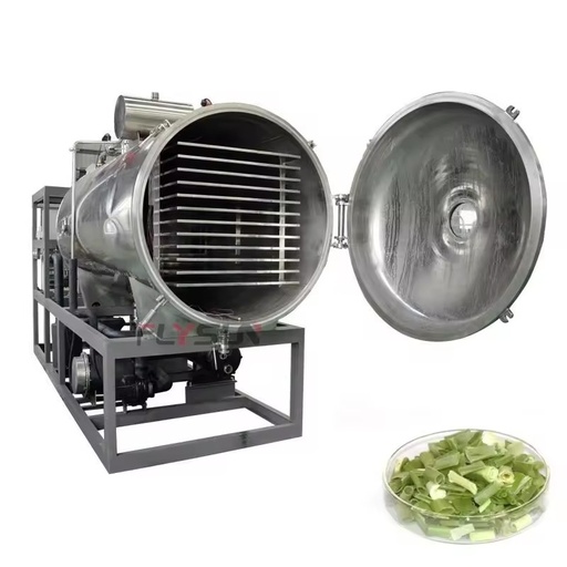 Labor-Saving Vacuum Drying Oven for Spring Onion Kiwi Fruit Freeze Drying 304 Stainless Steel Energy Saving High Capacity