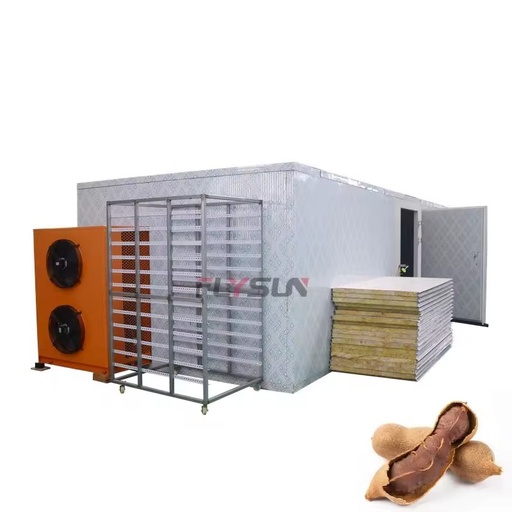 Factory Green Tamarind Fruits Heat Pump Drying Machine with PLC & Motor 304 Stainless Steel High Capacity