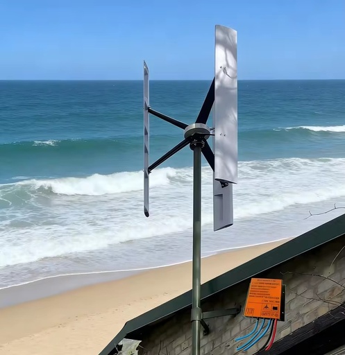 1000 W Windgenerator 24VWindgenerator Windturbine Generator MPPT Spirale Helix Magnetic Hevitation Achse Vertikaler Generator