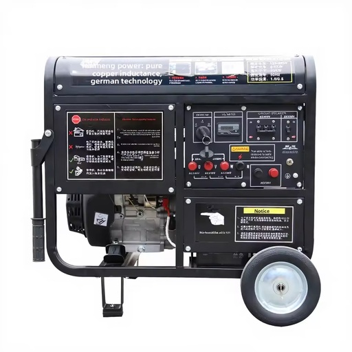 Home Use 10kW Engine Type None Dual Voltage Electric Start Household Generator 220/380V