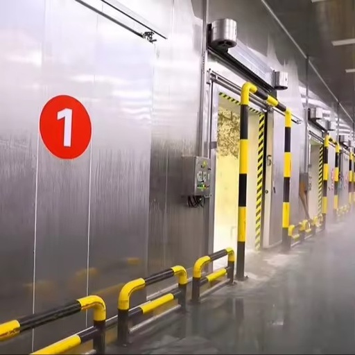 One-stop Automatic Seafood Cold Chain Solution with Motor Source Factory Aquatic Product Cold Storage Service and Construction