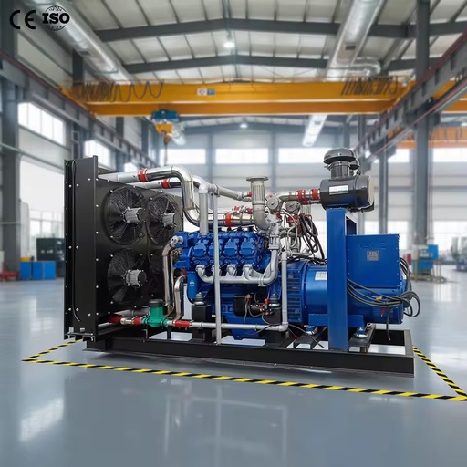 WODA Low 30-200kw 125kva Natural Gas Methan Generator CHP Water Cooling 0.8 Efficiency IP23 50/60Hz