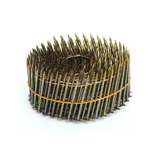 Factory Direct Sale Full Size Custom High Quality Steel Wire Welded Wooden Pallet Coil Nails for Pneumatic Coil Nail Gun