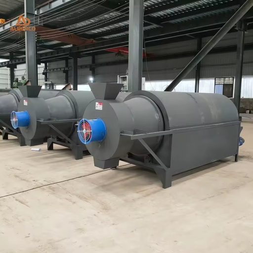 Industrial Multifunctional Rotary Stainless Steel Dryer for Biomass Mineral Wood Chips Grain Feed Sand Sludge Drying Use Energy
