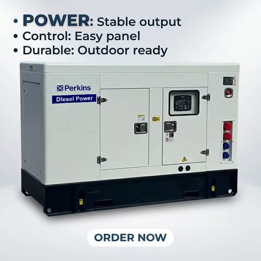 Silent 15kw 20kw 25kw 30kw 35kva Diesel Generator 3 Phase Low Noise Fuel Consumption Soundproof Home Backup Power Genset