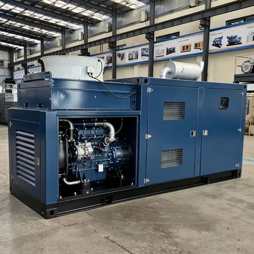 80KW 100KW 500KW Biomass Gas Generator Set Water Cooling System Factory Rural Backup Power Generation Equipment
