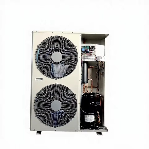 Automatic Sanyo Scroll Two-Fan Motor Condensing Unit Outdoor Refrigeration Equipment | Heavy-Duty Cold Room Condensing Unit 4 HP