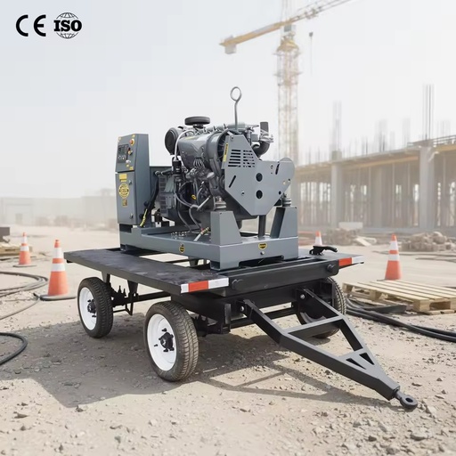 20KW 50KW 100KW 200KW 500kW 1MW Small Biogas to Electricity Remote Start DC Powered Generator Turbine with Air/Water Cooling
