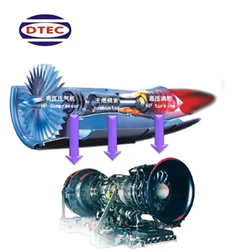DTEC Gas Turbine Electricity Generation QDR20 Heat-electricity Co-generation Package Set