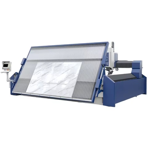 CNC Water Jet Cutting Machine Industrial Stone Glass Fragile Material Multi Material