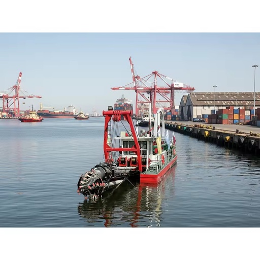 Large Capacity Diesel Cutter Suction Dredger with Jet Suction for River Sand Dredging 500m/h