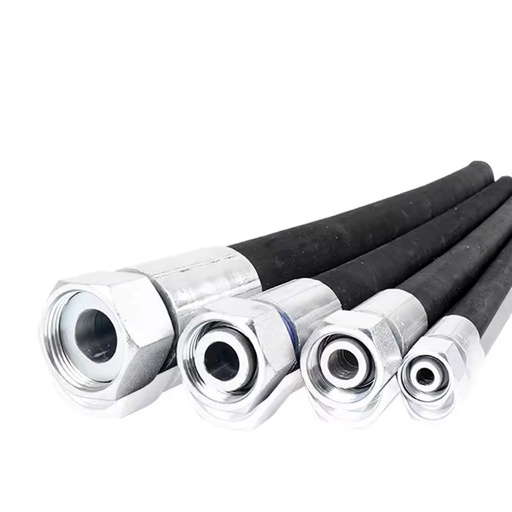 High Quality Factory Wholesale Supply Industrial Rubber Hose Steel Wire Braided Hydraulic Hose Flexible Rubber Hose Pipe