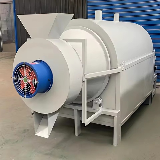 Small Multifunctional Drum Drying Equipment Motor Engine for Tea Leaves Fruits Vegetables Dehydrating-Energy Saving Easy