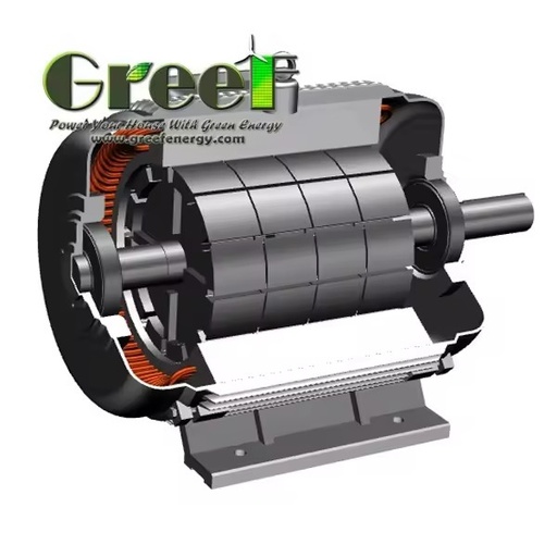 5kw 300rpm Low Speed Low Torque Free Electricity 1MW Permanent Magnet Generator for Hydro