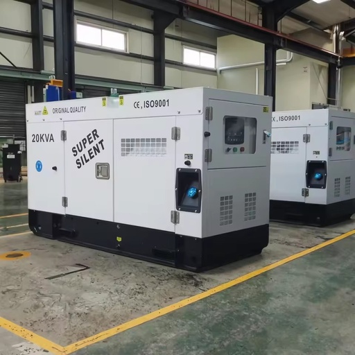 20kva Open Frame Portable Power Generator Single/Three Phase 16kw Industrial Use with ATS and Remote Start