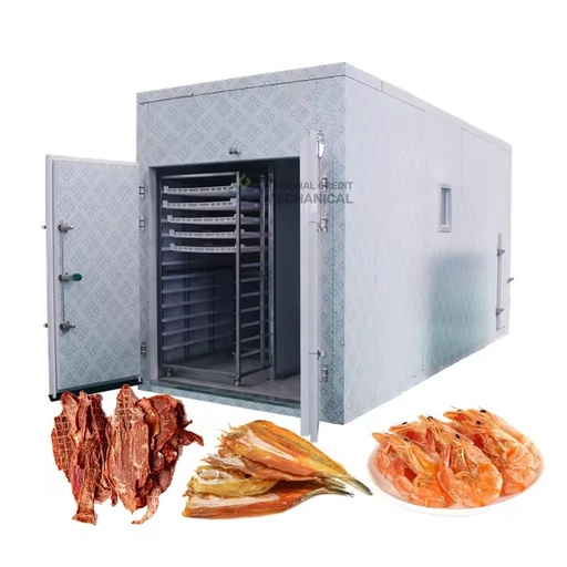 Small Business Dehydrated Fish Seafood Drying Equipment Shrimp Prawn Fish Meat Dryer Machine
