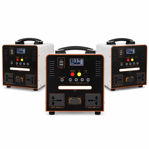 600W 512Wh LiFePO4 Portable Station Solar Generator Pure Sine Wave AC Car Compatible MPPT Controller for Camping Emergency