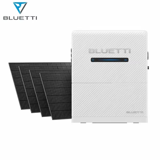 BLUETTI Balco 260 Zero Feed in Balcony Solar System 2.56kWh LiFePO4 Compatible with Existing Inverter Via AC Coupling