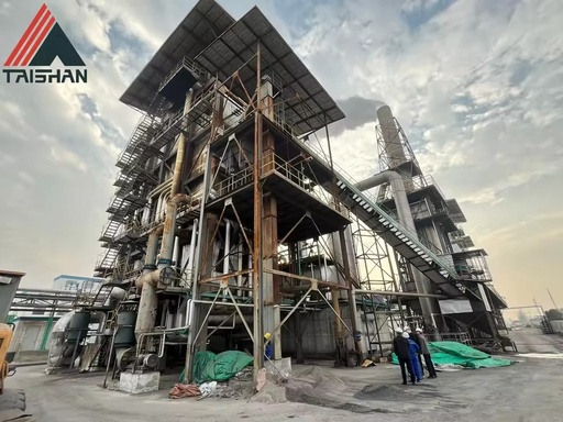 High Biomass Fire Tube Power Plant Boiler New Vertical Design Generating Electricity Hot Water Fuel Pellet Usage Power Station