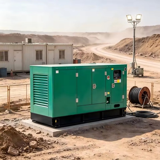 Low Noise Silent Diesel Generator Set Auto Start Soundproof Canopy 20kw 25kva Small Business Electricity Supply Unit