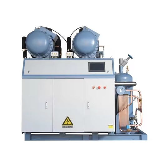 Sanyo Low Temperature Cold Storage Refrigeration Equipment Evaporative Condensing Unit Paralleled Rotary Unit Energy Saving