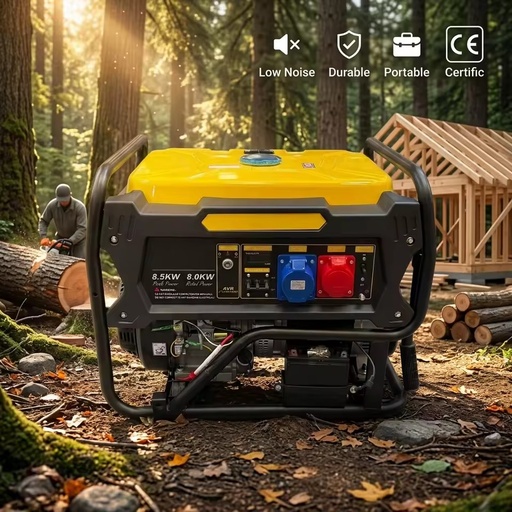 Premium Wholesaler Bulk Trade 100 Copper Motor 7000w Gasoline Generator for Remote Area Project