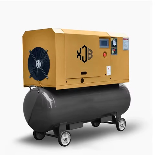 XJB 1phase 220V tank Mounted Compressor Mini Screw Compressor 100Liters 150Liters Inverter VSD Energy Saving Compressor