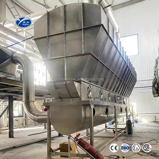 XF Easy Operation Desiccated Coconu Fluidized Bed Drying Machine Horizontal Vanillin Fluidized Bed Drying Machine