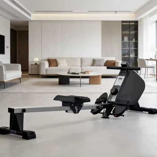 Wholesale Home Exercise Fitness Equipment Multi-Function Magnetic Rowing Machine Alloy Frame ISO9001 Certified Adjustable