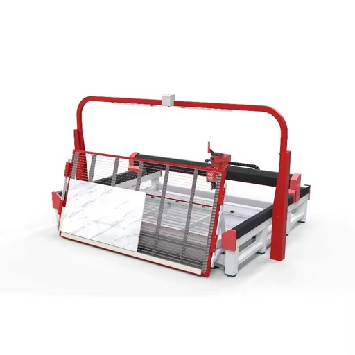 High Precision CNC Waterjet Cutting Machine with Height Measurement Camera for Industrial Stone Glass Tile Factory Price