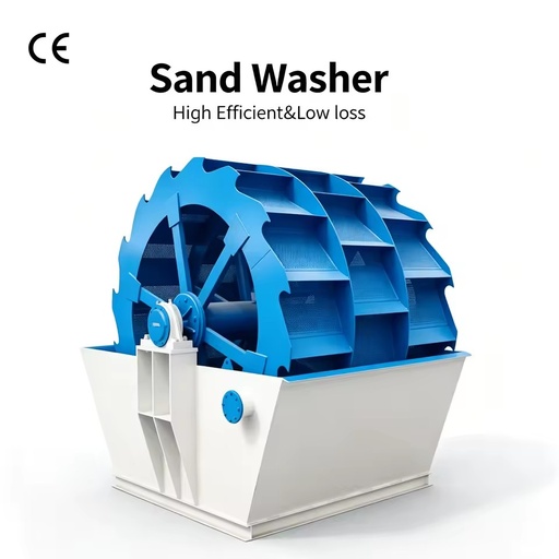 Wheel Sand Washing Machine for Mining | Quartz & Aggregate Sand Washer | Energy Saving Equipment | Factory Direct Supply