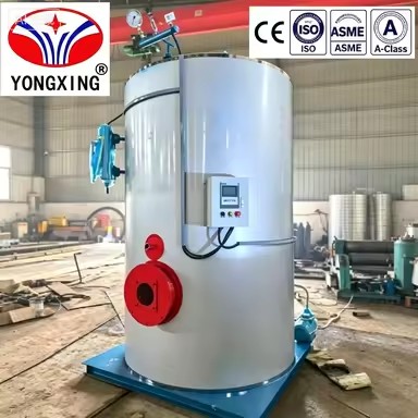High Efficiency Automatic Vertical Gas Oil Fired Steam Generator Low Pressure Industrial Steam Boiler for Food Processing