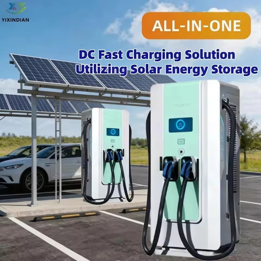 Fast Charger for Electric Cars 40kW 60kW 80kW 120kW 160kW Solar Panel Price EV Charger Manufacturer APP Control POS